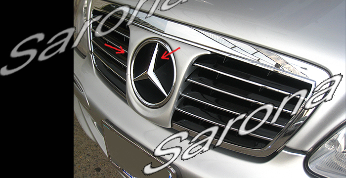 Custom Mercedes S Class  Sedan Grill (2003 - 2006) - $290.00 (Manufacturer Sarona, Part #MB-009-GR)